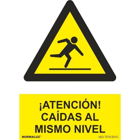 Panneau Risque Chute Sol Signalisation De Sécurité, Pvc, Durable - Nmz