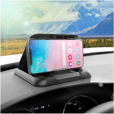 Supporto per telefono da auto in silicone per cruscotto,supporto antiscivolo per navigatore mobile,supporto per telefono da scrivania per auto