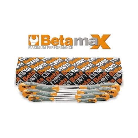 Beta 1293bp/s7 jeu de tournevis hexagonaux mâles betamax - 7 pcs.