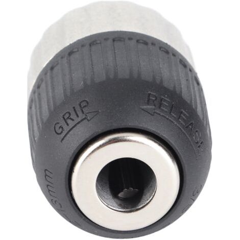 Mandrin de Perceuse Automatique 213 mm, Filetage 3/8" - 24 UNF, pour Perceuses à Colonnes et Fixes, Outil de Perçage Professionnel (1/4)