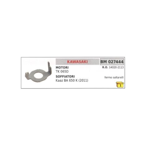 Fermo saltarello avviamento KAWASAKI decespugliatore TK 065D soffiatore BA 650K