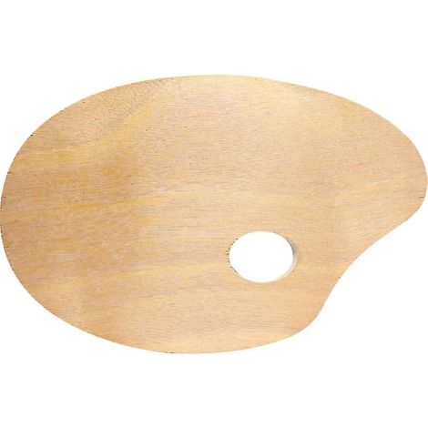 1 Stück Holz-Malpalette