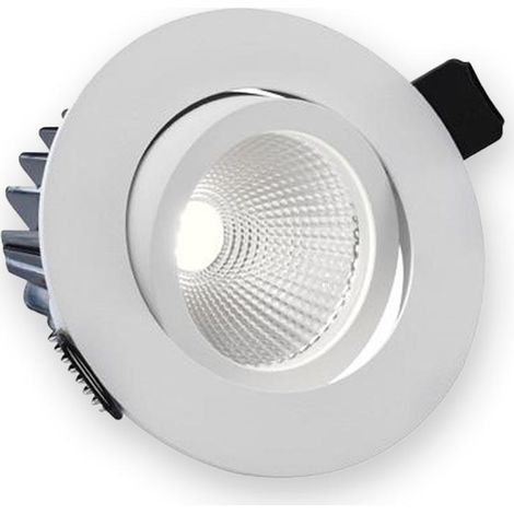 LED Einbaustrahler weiß 9W 36° 700lm dimmbar - Lichtfarbe: Neutralweiß 4000K (1/3)