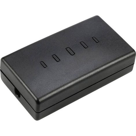InterBär Variador de cable negro para LED 60x30x106 mm
