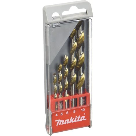 Foret pour perceuse Makita d-30514 5 pièces HSS 118 degrés