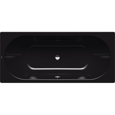 Vaio Duo Wanne schwarz 180x80cm