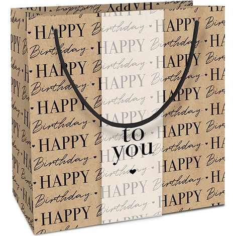 Braun & Company Geschenktasche Fantasie 20 x 21 x 8 cm Geschenktasche