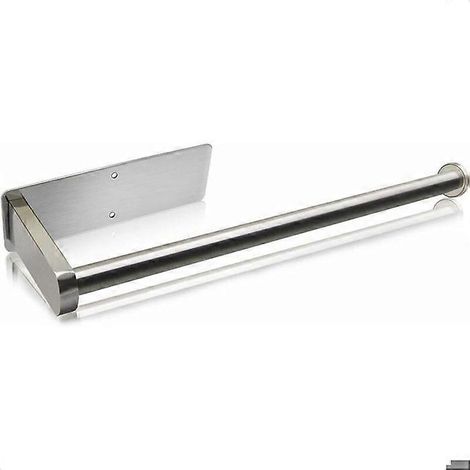 Paper Towel Holders Magnetic Steel Brushed Towel Roll Holders with Strong Magnetic Backing - Fit Large Paper Towels-for (1/5)