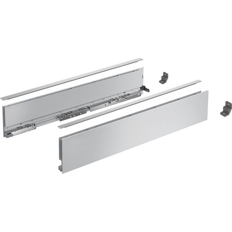 Hettich Avantech You Zarge Stahl Silber Set H101 NL450