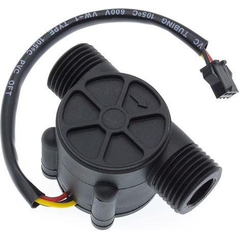 YF-S201 1-30L/min Water Flow Hall Counter/Sensor Water control Water Flow Rate Switch Flow Meter Flowmeter Counter (1/5)