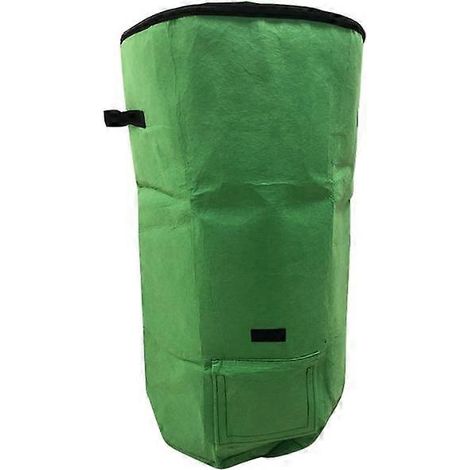 Bac à compost non tissé de 57 litres - Vert, sacs à compost de jardin, bac à compost écologique et biologique (1/3)