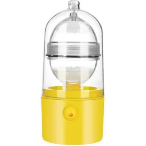 Batidor de huevos manual, batidor de alimentos, mezclador de yema y clara de huevo dorado, gadgets de cocina para el hogar (1/5)