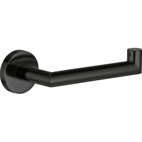 Portarrollos sin tapa, serie ECO, acabado negro mate - MANILLONS TORRENT (1/2)