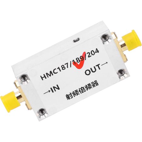 Doubleur de Fréquence RF HMC189 en Alliage d'Aluminium pour Amplificateur Radio (1/5)