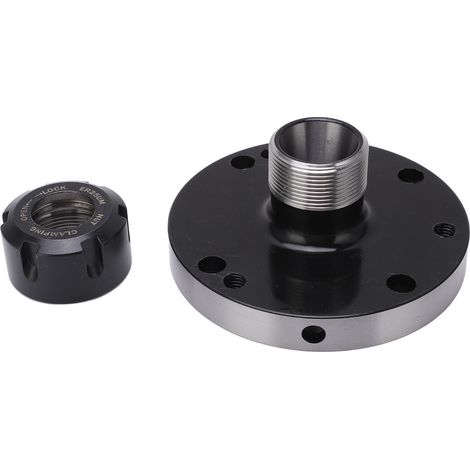Collet Carbon Steel 100mm Diameter Chuck Lathe Part for CNC Milling Machine ER25