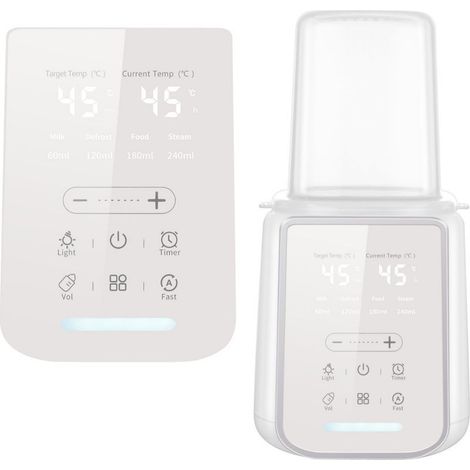 Appareil de chauffage 10 en 1 avec thermostat intelligent, veilleuse et stérilisation à la vapeur. (1/5)