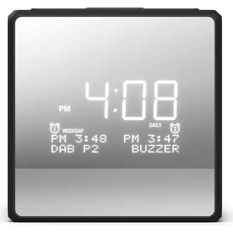 Philips TAR4600 DAB/FM Radiowecker mit USB-C & Dual Alarm