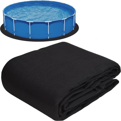 Tapis de sol piscine 10 pieds – Sous-bâche – Pour piscine hors-sol, spa – Protection anti-perforation (1/5)