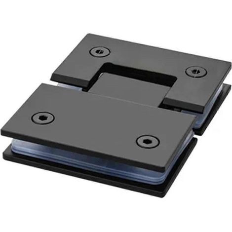 Charnière de porte en acier inoxydable 304 - Clip bilatéral à 180 degrés pour paroi de douche A (1/5)