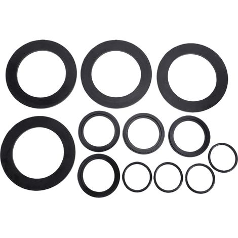 Kit de rondelles de Valve de piston de piscine et de joints toriques, 12 pièces, 25076rp, rondelles de tuyaux en caoutchouc, remplacement de joints (1/5)