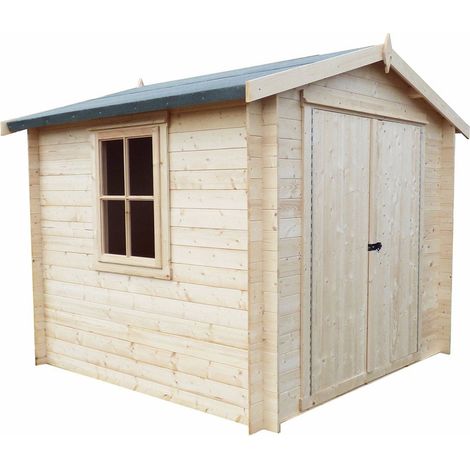 Camelot 19 mm Log Cabin 7 x 7 Feet