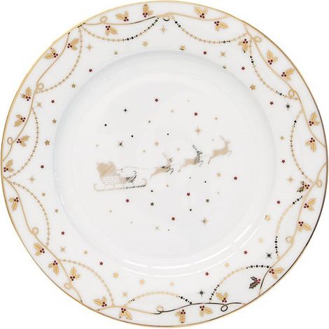 12 Dessertteller 19 cm - Weihnachtslichter - Easy Life