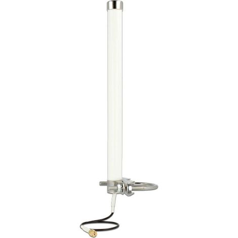 Antenne lte sma stecker 6 - 8 dbi 280 mm omni starr outdoor masthalterung delock (1/2)