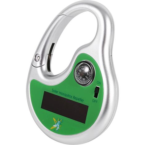 Anti-Moustique Solaire Portable Ultrason avec Boussole - Répulsif Insectes Extérieur