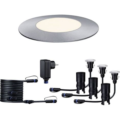 Paulmann Plug & Shine Mini Illuminazione da Giardino Argento (1/5)