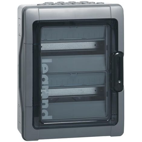 Legrand – Coffret électrique Plexo³ étanche IP65 – 2 rangées de 12 modules – Fixation directe – Châssis amovible pour câblage facile