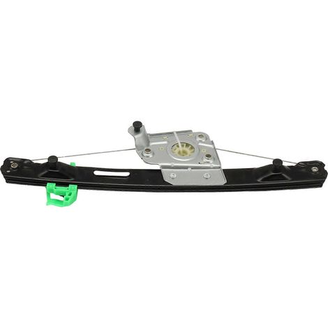 Elektrischer Fensterheber (ohne Motor) für die hintere Tür des BMW 1er E87 (Teilenummer: 51357138467), hinten links (1/5)