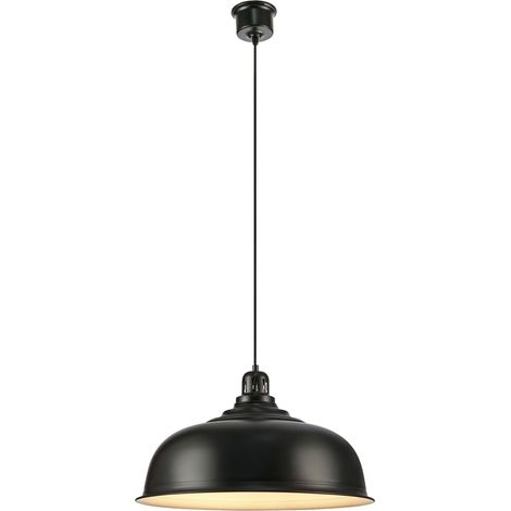 Markslojd PORT Dome Plafonnier 1 Lumière Noir Grand (1/3)