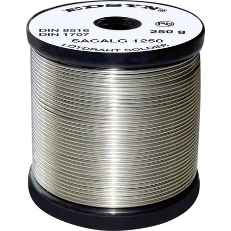 Edsyn SACALG8250 Estaño para soldar sin plomo 250g 0,8mm