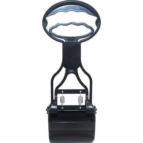 Ramasse-crottes pliable et portable pour chiens et chats, accessoire de ramassage des déchets animaux, couleur noir, pratique pour extérieur et déplacements (1/5)