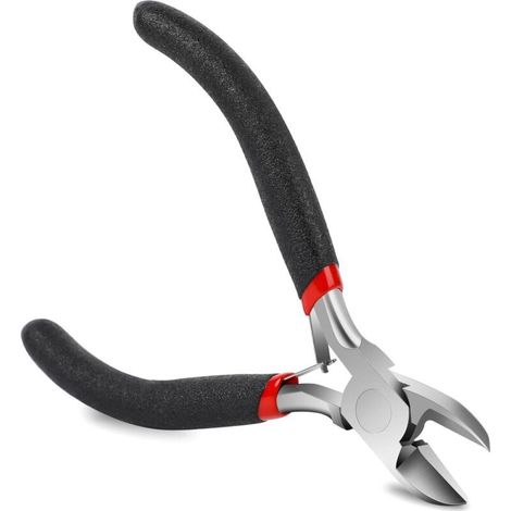 Pinces Coupantes Précision pour Loisirs Créatifs, Bijoux et Fil Floral, Outils Multifonctions pour Guitare et Bricolage (1/5)