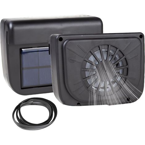 Ventilateur de fenêtre voiture à énergie solaire, ventilateurs (1/5)