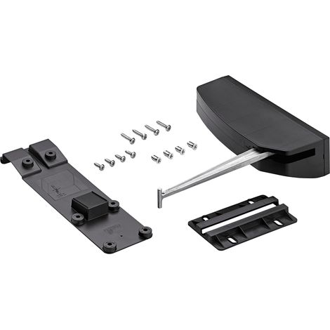 Hettich Komplettset Pull to move Silent,                     mittel,                     Türflügelbreite mm ,                     rechts