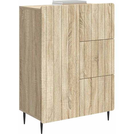Maison Exclusive - Credenza Rovere Sonoma 66 x 34,5 x 91,5 cm Legno ingegnerizzato