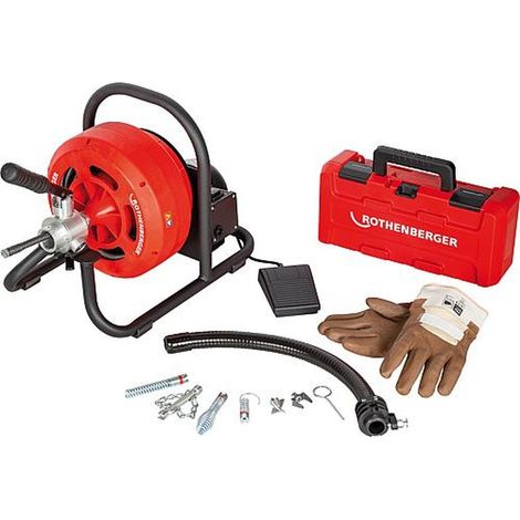 ROTHENBERGER RODRUM S 10 incl. espiral 10mm/10m con cabeza de maza - 1000001256 (1/2)