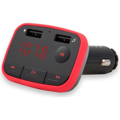 Trasmettitore FM Bluetooth Savio TR-10 87.5 - 108 MHz Nero (1/5)