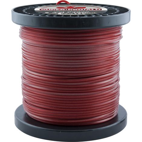 Filo Quadro in Nylon + Alluminio per decespugliatore 4 mm x 100 metri - KG2-LB4 (1/2)