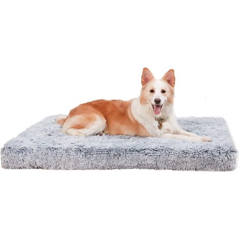 Bingo Paw – Coussin orthopédique pour grand chien – Matelas en mousse mémoire 12cm – Housse lavable et imperméable – Antidérapant – 120x90x10cm