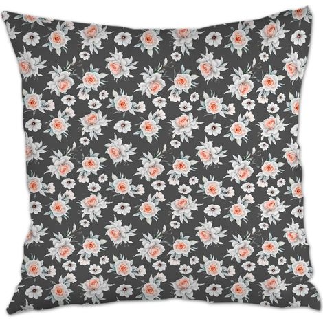 Housse de coussin décorative à fermeture éclair invisible pour anniversaire (1/5)
