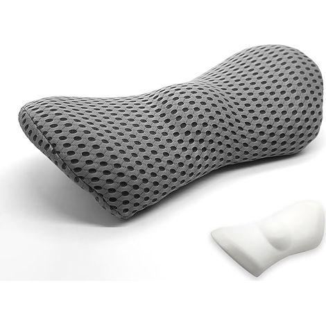 Ergonomic Car Memory Foam Lumbar Cushion Back Support Cushion Comfortable Pressure Relief Back Cushion for Bed Chair Car Seat Chair (1/5)