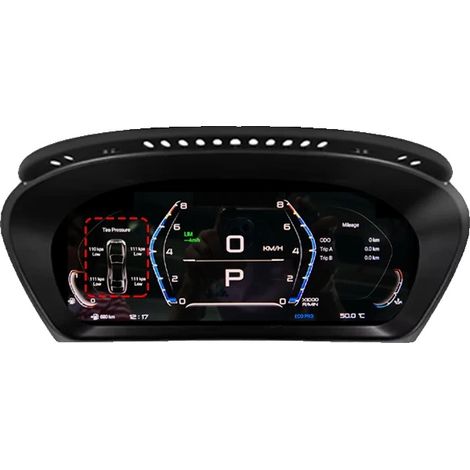 Tableau de bord numérique, CarPlay sans fil, Miroir Android, Avec Carplay TPMS (1/2)