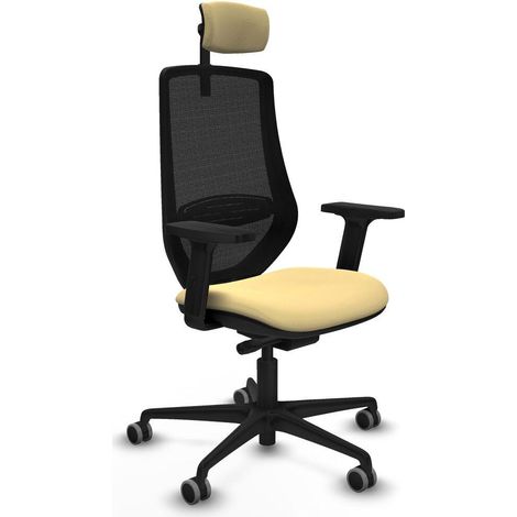 Piqueras y Crespo Mardos Bürostuhl Creme Ergonomisch