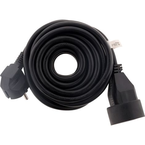 Zenitech – Rallonge électrique 16A 5m – Câble HO5VV-F 3G1,5mm² – Puissance 3680W – Protection enfants intégrée – Norme NF (1/4)