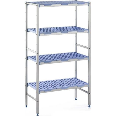Rayonnage Modulaire 4 Niveaux 400 x 1694mm - Tournus