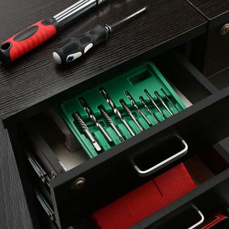 Kit de 11 Extracteurs de Vis et Boulons en Acier Chrome Vanadium pour Retrait de Fixations Endommagées et Rouillées