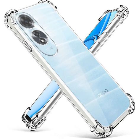 Oppo A60 Hülle, stoßfest, transparent (1/5)